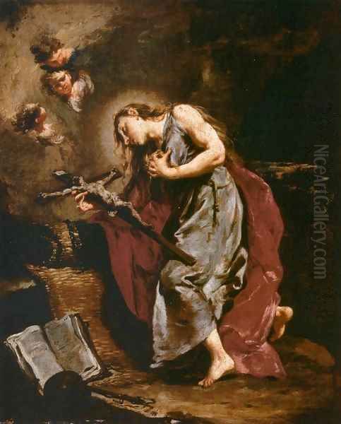 The Penitent Magdalene by Giovanni Battista Pittoni the younger