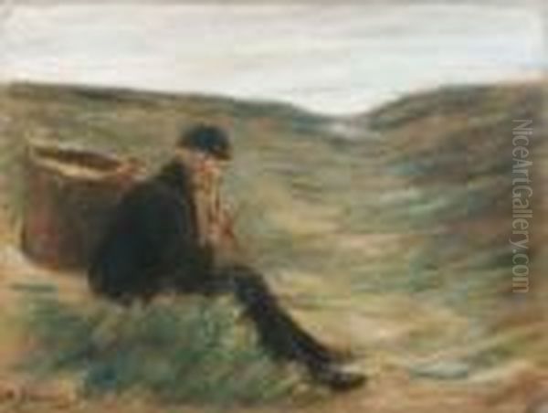 Le Repos Oil Painting by Max Liebermann