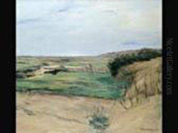 Dunnenlandschaft Oil Painting by Max Liebermann