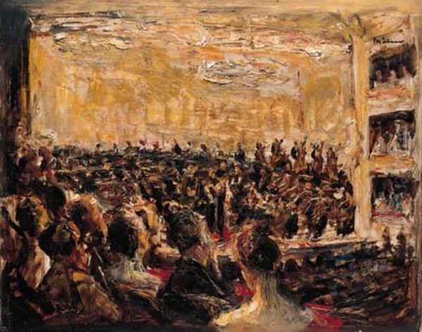 Konzert In Der Oper Oil Painting by Max Liebermann