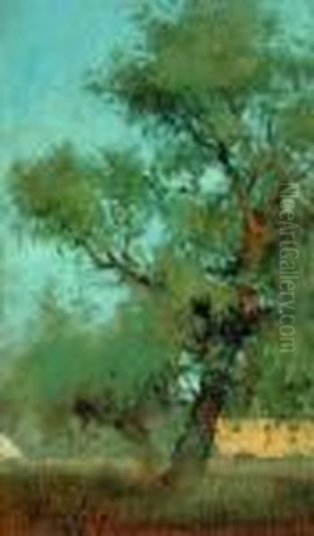 Alberi Oil Painting by Ulvi Liegi