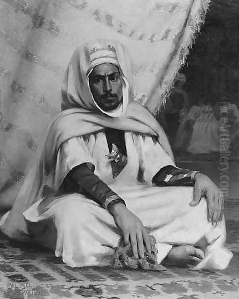 The Arab Chief Oil Painting by Paul Peel