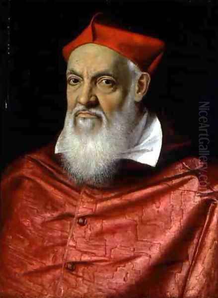 Cardinal Ricci Oil Painting by Scipione Pulzone