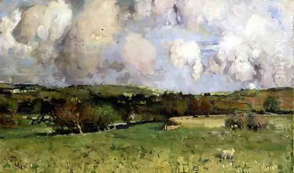 Castlefern, c.1890-95 Oil Painting by James Paterson