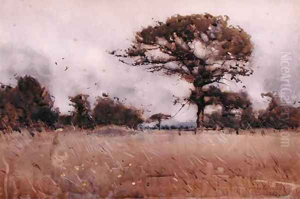 Wind, 1883 Oil Painting by James Paterson