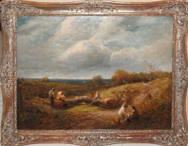 Landscape Oil Painting by John Linnell