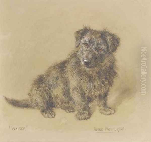 Whisky a terrier Oil Painting by Frank Paton