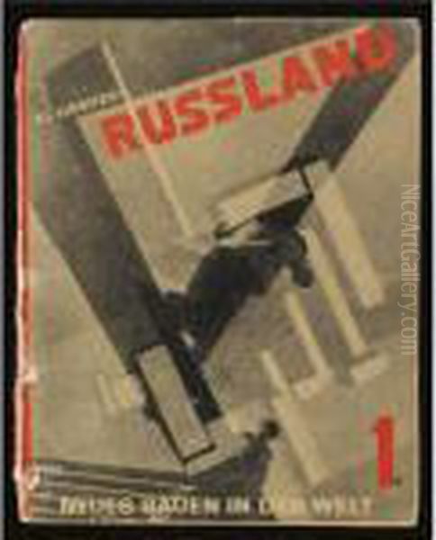 Russland. Die Rekonstruktion Der
 Architektur In Der Sowjetunion. Vienna: Anton Schroll & Co Oil Painting by Eliezer Markowich Lissitzky