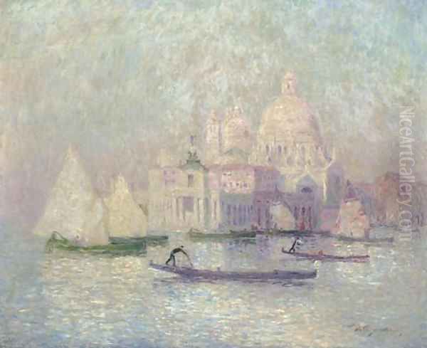 Venice Oil Painting by Ferdinand Loyen Du Puigaudeau