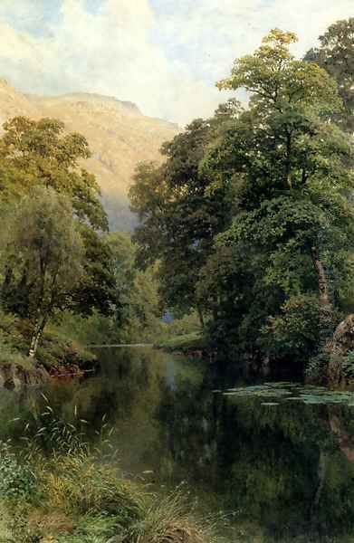 Still Waters Oil Painting by Harry Sutton Palmer