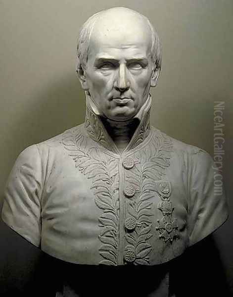 Charles Percier (1764-1838) Oil Painting by James Pradier