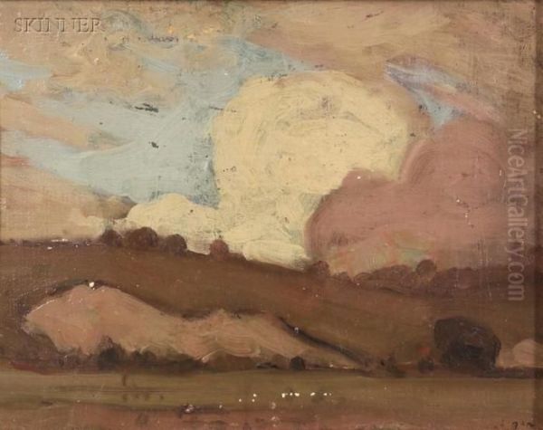 Cloud Views Oil Painting by Robert Henry Logan