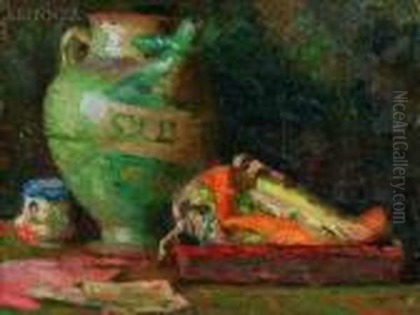 Still Life Oil Painting by Robert Henry Logan