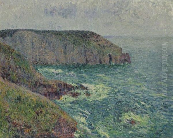 La Pointe Du Jars, Cap Frehel Oil Painting by Gustave Loiseau