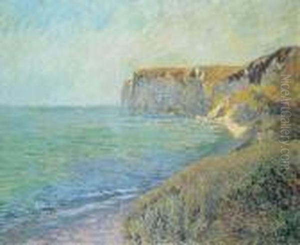 Falaises De Saint-jouin, Normandie Oil Painting by Gustave Loiseau