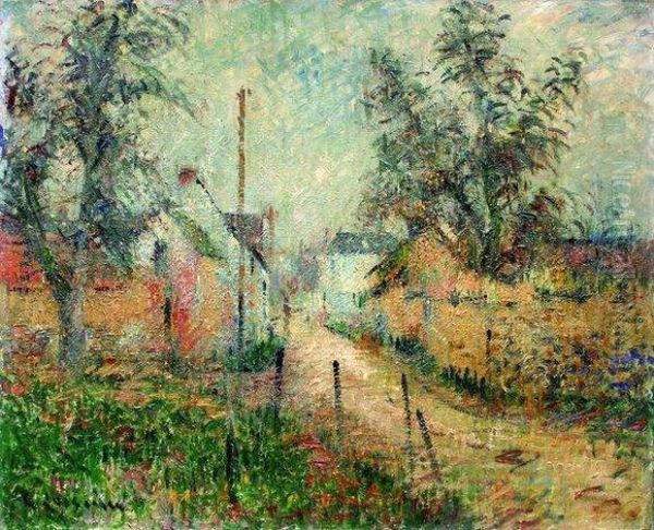  Ferme En Normandie  Oil Painting by Gustave Loiseau