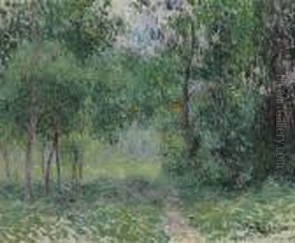 Sous-bois Oil Painting by Gustave Loiseau