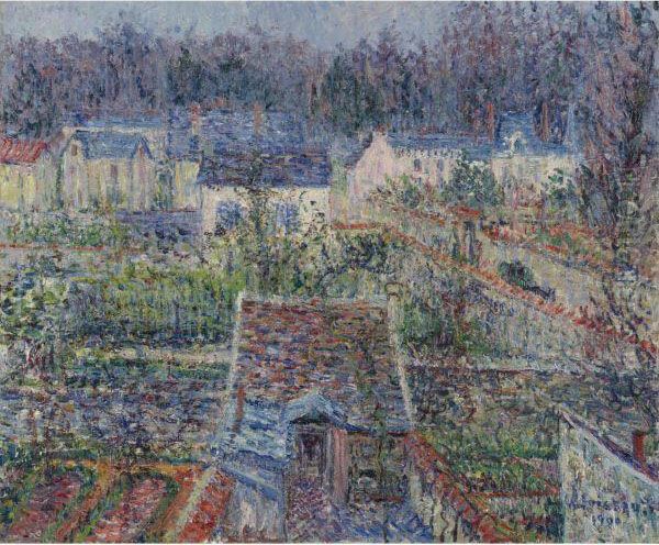 Le Village De Triel Oil Painting by Gustave Loiseau