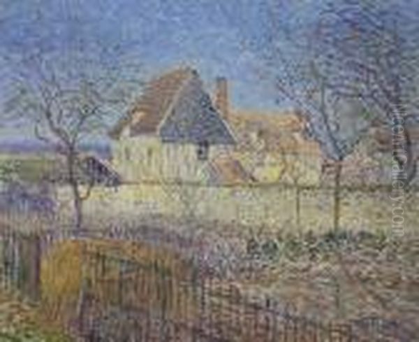 Effet De Soleil, Les Damps Oil Painting by Gustave Loiseau