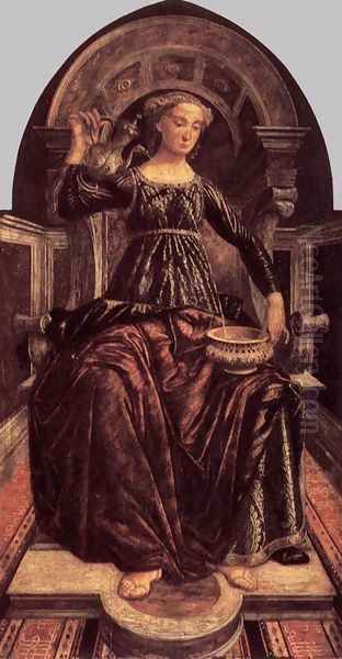 Temperance 1470 Oil Painting by Piero del Pollaiuolo