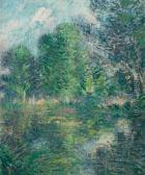 La Mer En Ete Oil Painting by Gustave Loiseau