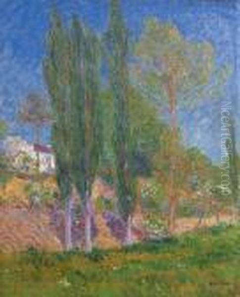 Paysage De Provence Oil Painting by Gustave Loiseau