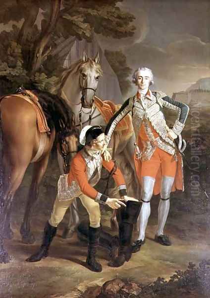 Portrait of Charles Grant, 1783 Oil Painting by Jean-Baptiste-Marie Pierre