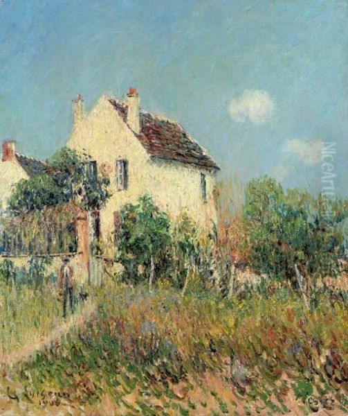 Veslez Oil Painting by Gustave Loiseau