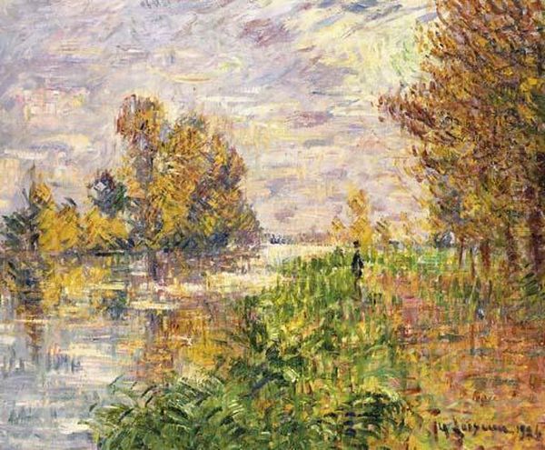 La Riviere En Automne Oil Painting by Gustave Loiseau