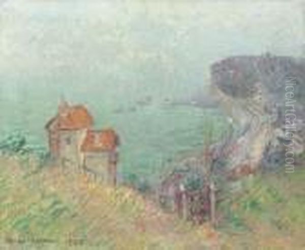 Fecamp Oil Painting by Gustave Loiseau