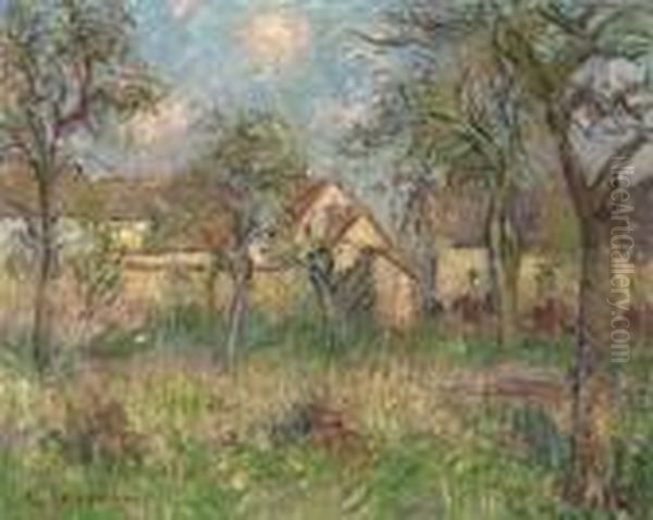 Le Jardin Oil Painting by Gustave Loiseau