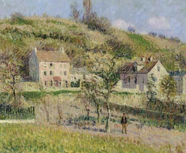 Coteau De Chapouval Oil Painting by Gustave Loiseau