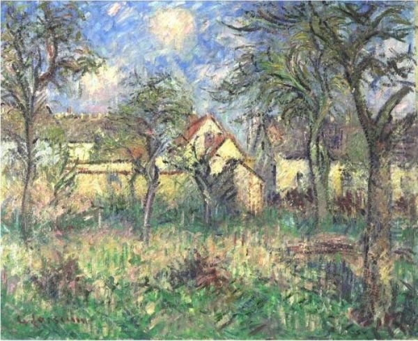 Le Jardin Oil Painting by Gustave Loiseau