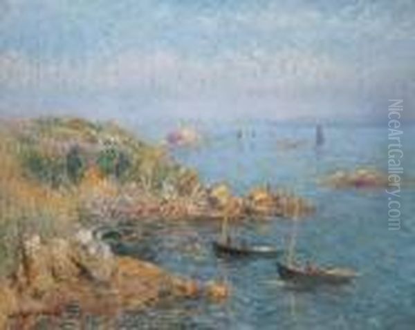 Marine, Baie De Douarnenez Oil Painting by Gustave Loiseau