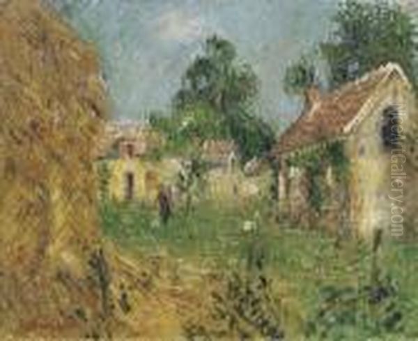 Petite Ferme Dans Le Calvados Oil Painting by Gustave Loiseau