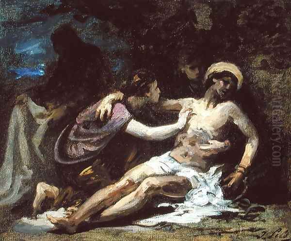 Lamentation Oil Painting by Isidore Alexandre Augustin Pils