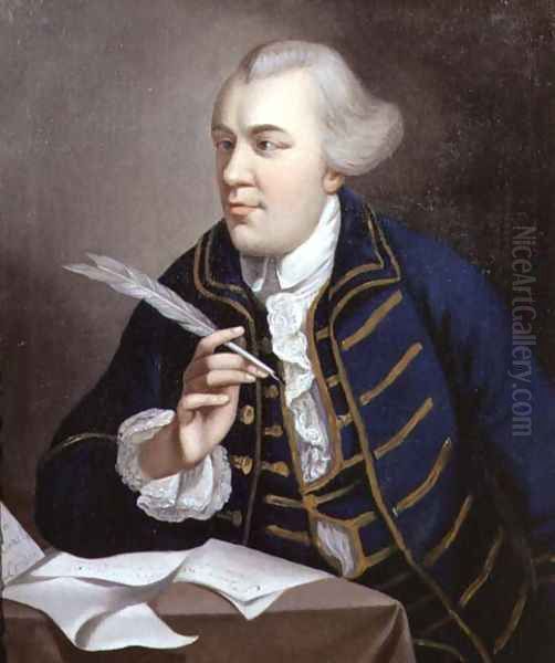 Portrait of John Wilkes 1727-97 c.1768 Oil Painting by Robert Edge Pine