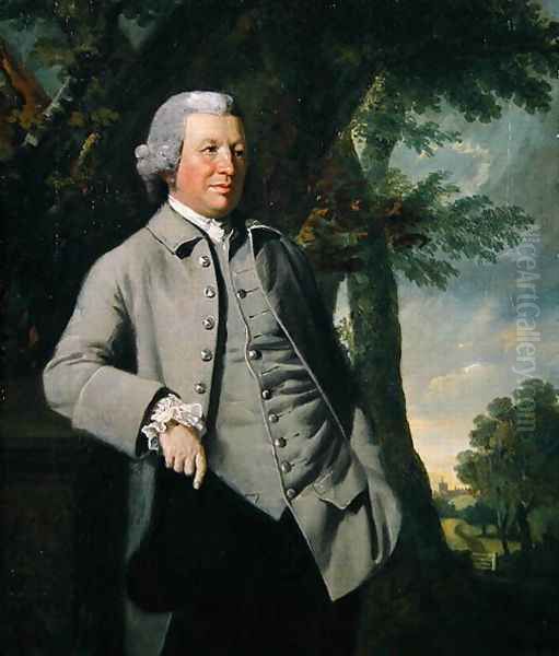 A Country Gentleman, c.1777 Oil Painting by Robert Edge Pine