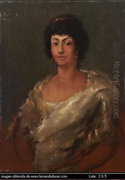 Sin Titulo Oil Painting by Eugenio Lucas Velasquez