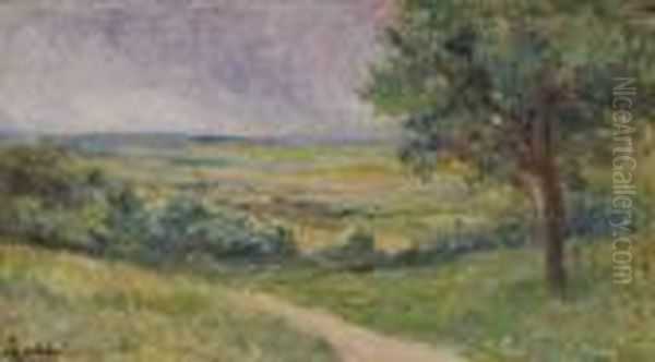 Paysage Avant L'orage Oil Painting by Maximilien Luce