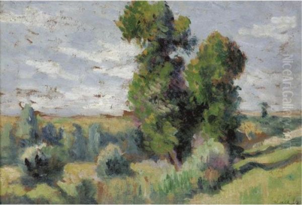 Le Bosquet Oil Painting by Maximilien Luce