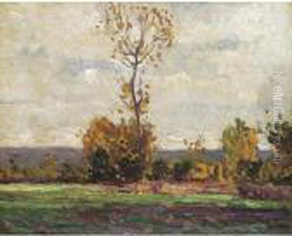 Paysage Oil Painting by Maximilien Luce