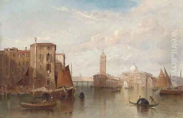 St. Pietro Cantello, Venice Oil Painting by Alfred Pollentine