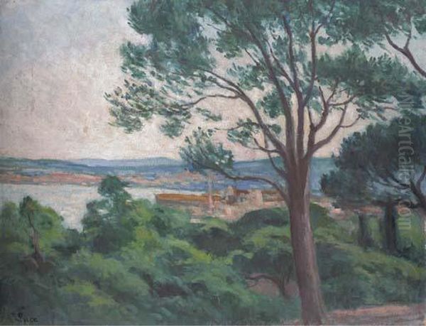 Saint-tropez Oil Painting by Maximilien Luce