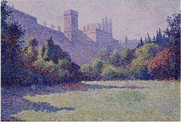 Le Parc Oil Painting by Maximilien Luce