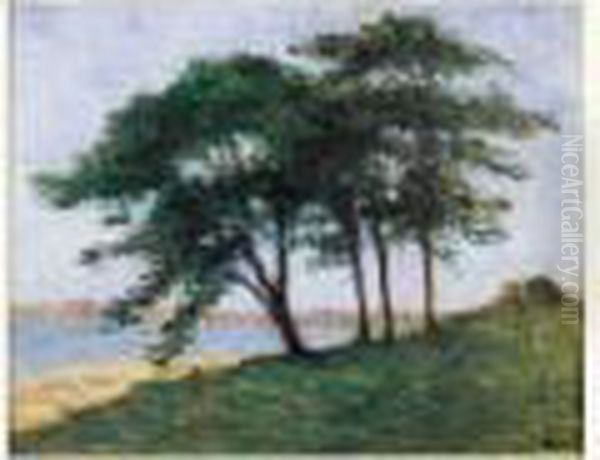 Paysage Du Midi Oil Painting by Maximilien Luce