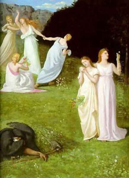 Puvis2 Oil Painting by Pierre-Cecile Puvis De Chavannes