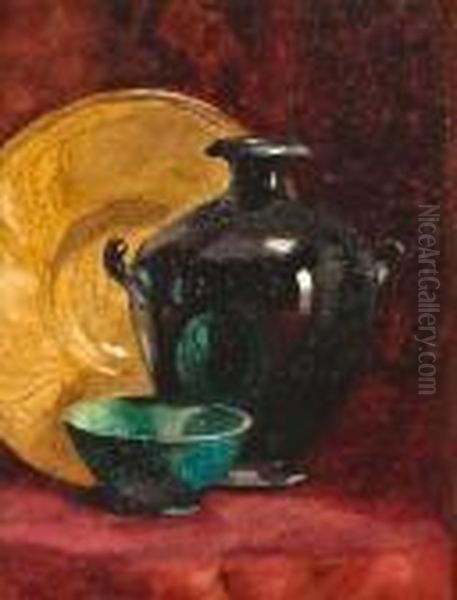 Academic Still Life Oil Painting by George Luks