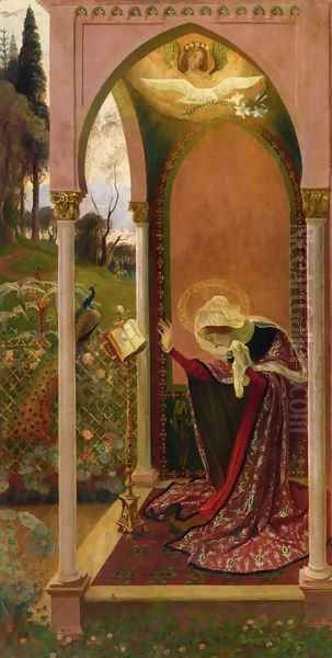 The Annunciation Oil Painting by Armand Point