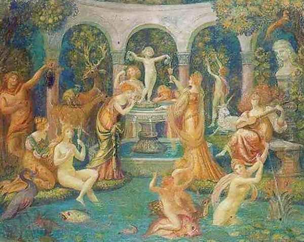 The Bath of Youthfulness Oil Painting by Armand Point